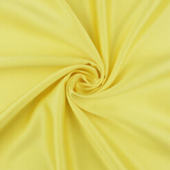 Fire Retardant Soft Shine Satin Fabric Yellow 25 yard roll