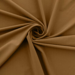 1 Yard Piece SALE 72" Medium Weight Ribbed Matte Spandex Caramel SC386