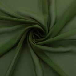 Wholesale Chiffon Fabric Olive 100 yard roll