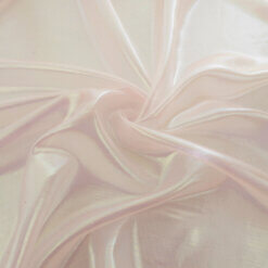 Wholesale Lunar Pearlized Iridescent Organza Pink 250 yard case
