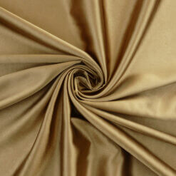 Stretch Charmeuse Fabric Cappuccino, by the yard