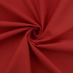 Wholesale Brushed & Sanded Bull Denim Fabric Red 25 yard bolt