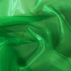 Wholesale Mirror Organza Fabric Kelly Green 100 yard roll