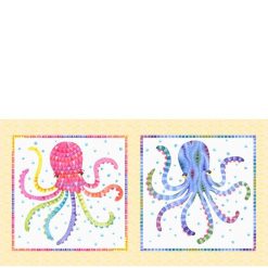 SALE P&B Textiles Deep Blue Sea Panel 4833 PA - 24" X 44"