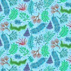 SALE P&B Textiles Deep Blue Sea 4835 B, by the yard
