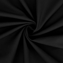 Organic 10oz Cotton Duck Fabric Black, by the yard