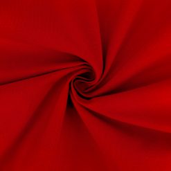 Organic 10oz Cotton Duck Fabric Red, by the yard